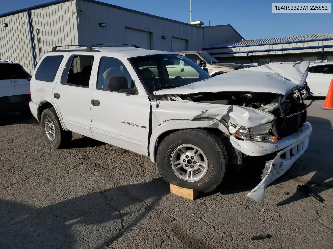 1998 Dodge Durango VIN: 1B4HS28Z3WF225852 Lot: 74848064