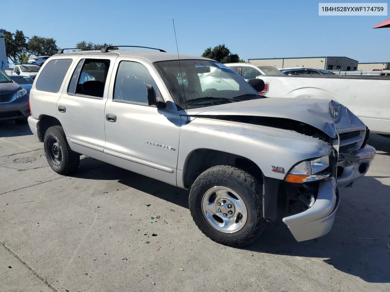 1998 Dodge Durango VIN: 1B4HS28YXWF174759 Lot: 75835864