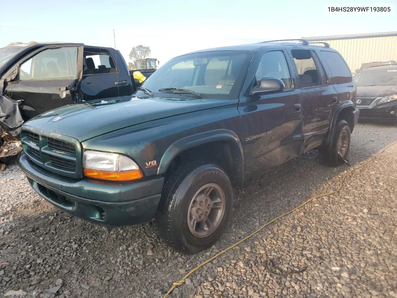 1998 Dodge Durango VIN: 1B4HS28Y9WF193805 Lot: 76058484