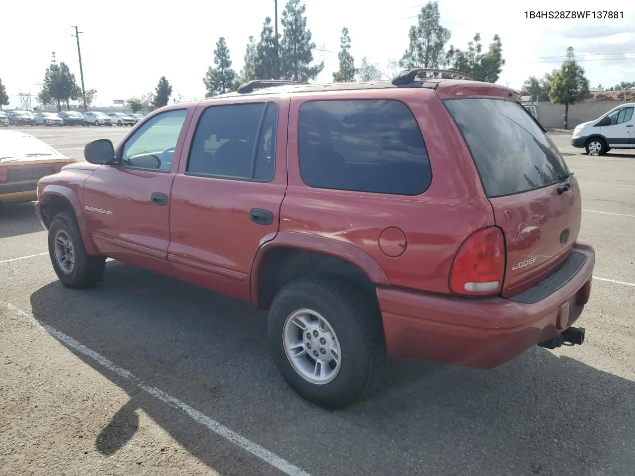 1998 Dodge Durango VIN: 1B4HS28Z8WF137881 Lot: 78482694