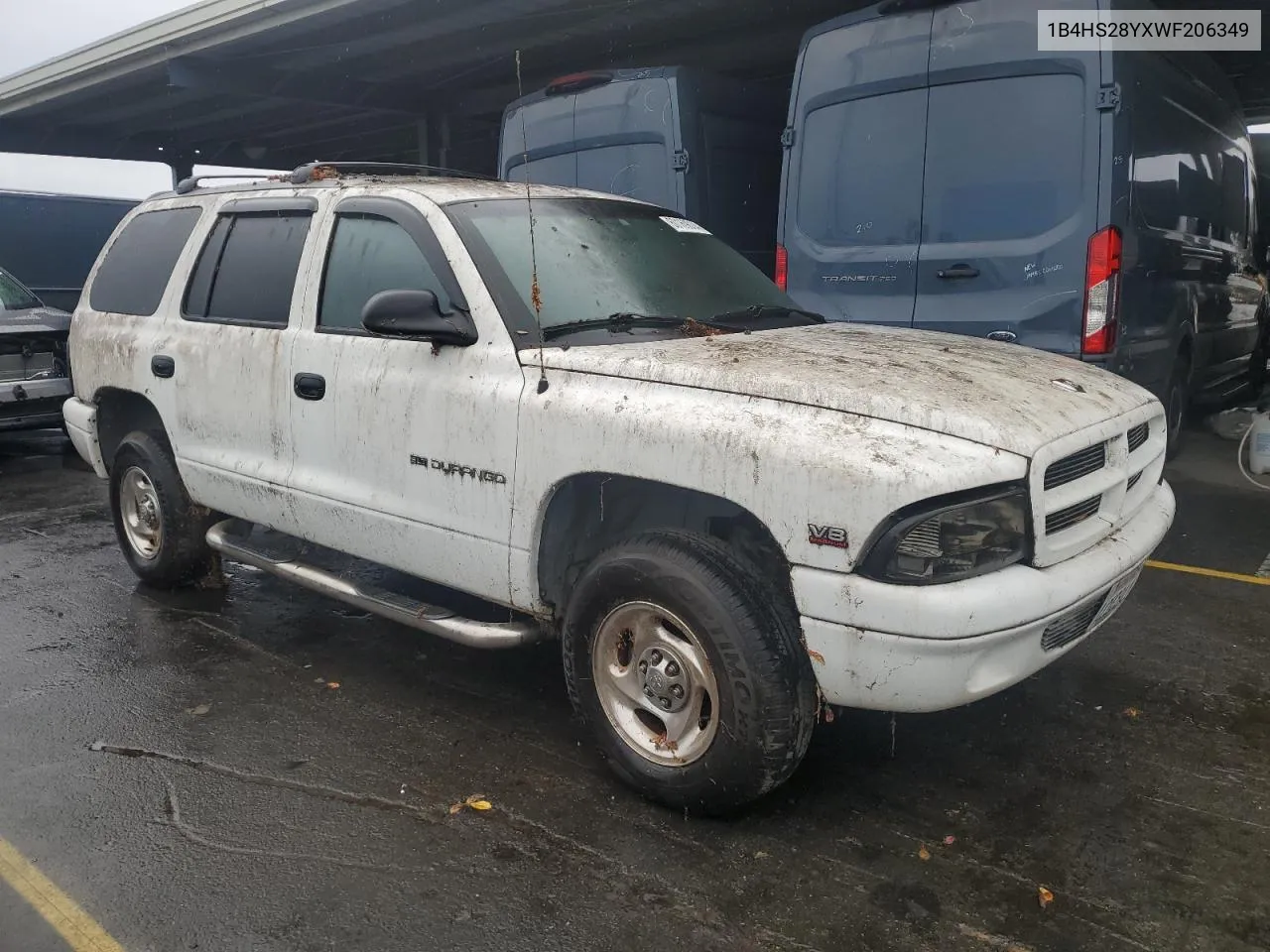 1998 Dodge Durango VIN: 1B4HS28YXWF206349 Lot: 80169014