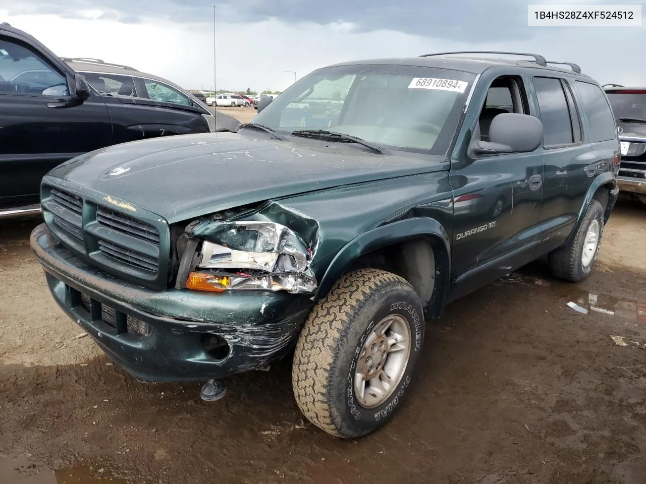 1999 Dodge Durango VIN: 1B4HS28Z4XF524512 Lot: 68910894