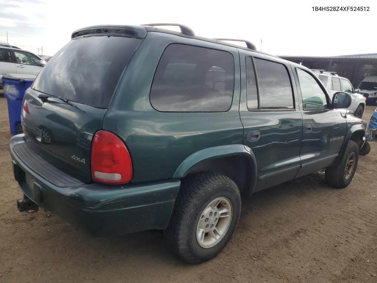 1999 Dodge Durango VIN: 1B4HS28Z4XF524512 Lot: 68910894