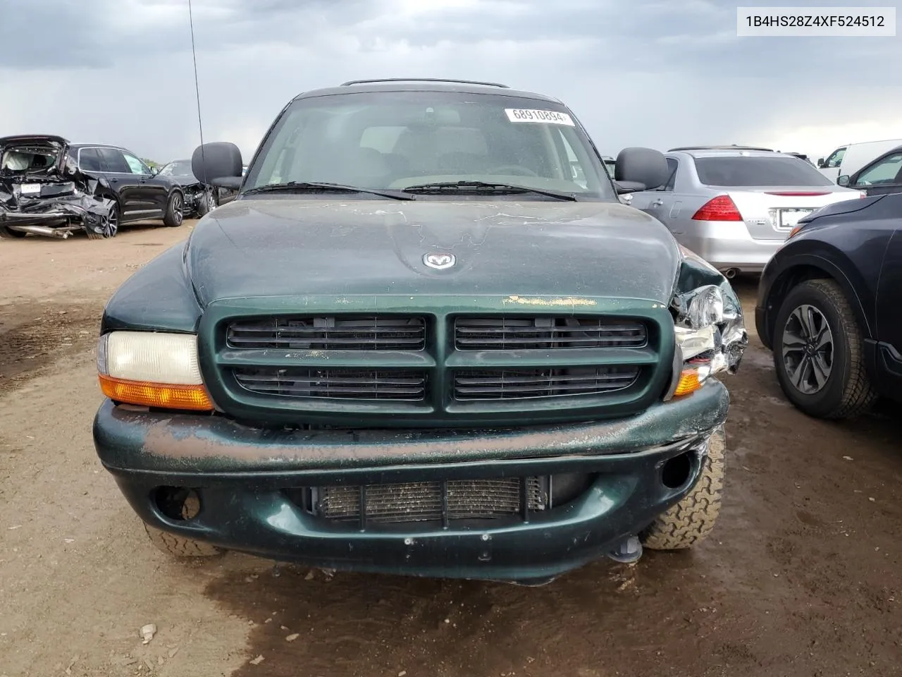 1999 Dodge Durango VIN: 1B4HS28Z4XF524512 Lot: 68910894