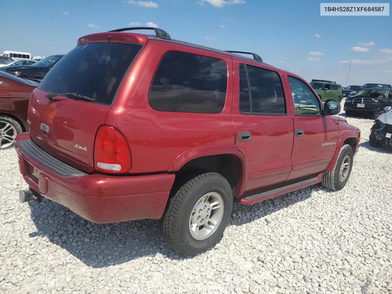 1999 Dodge Durango VIN: 1B4HS28Z1XF684587 Lot: 70482794