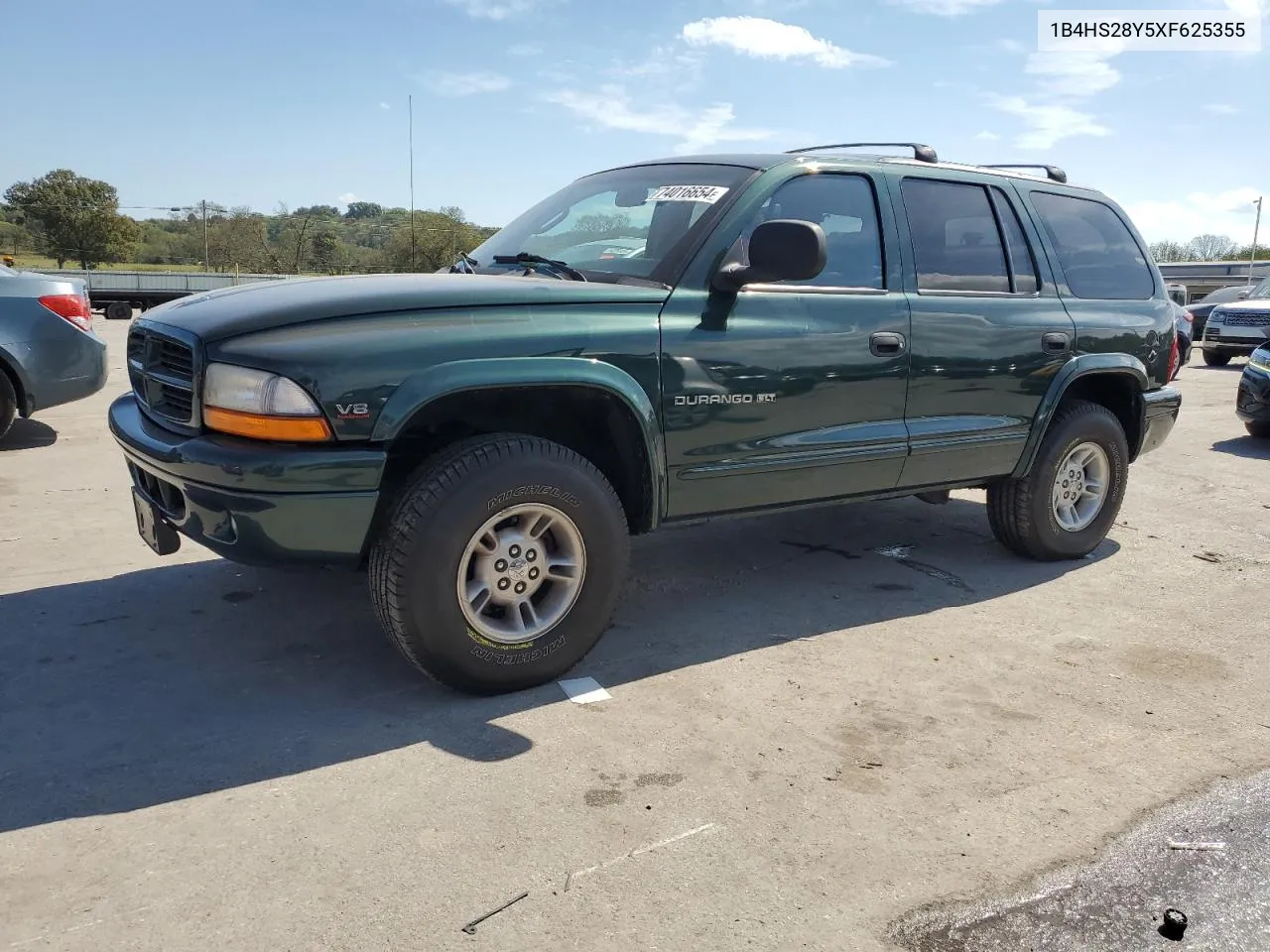 1999 Dodge Durango VIN: 1B4HS28Y5XF625355 Lot: 74016654