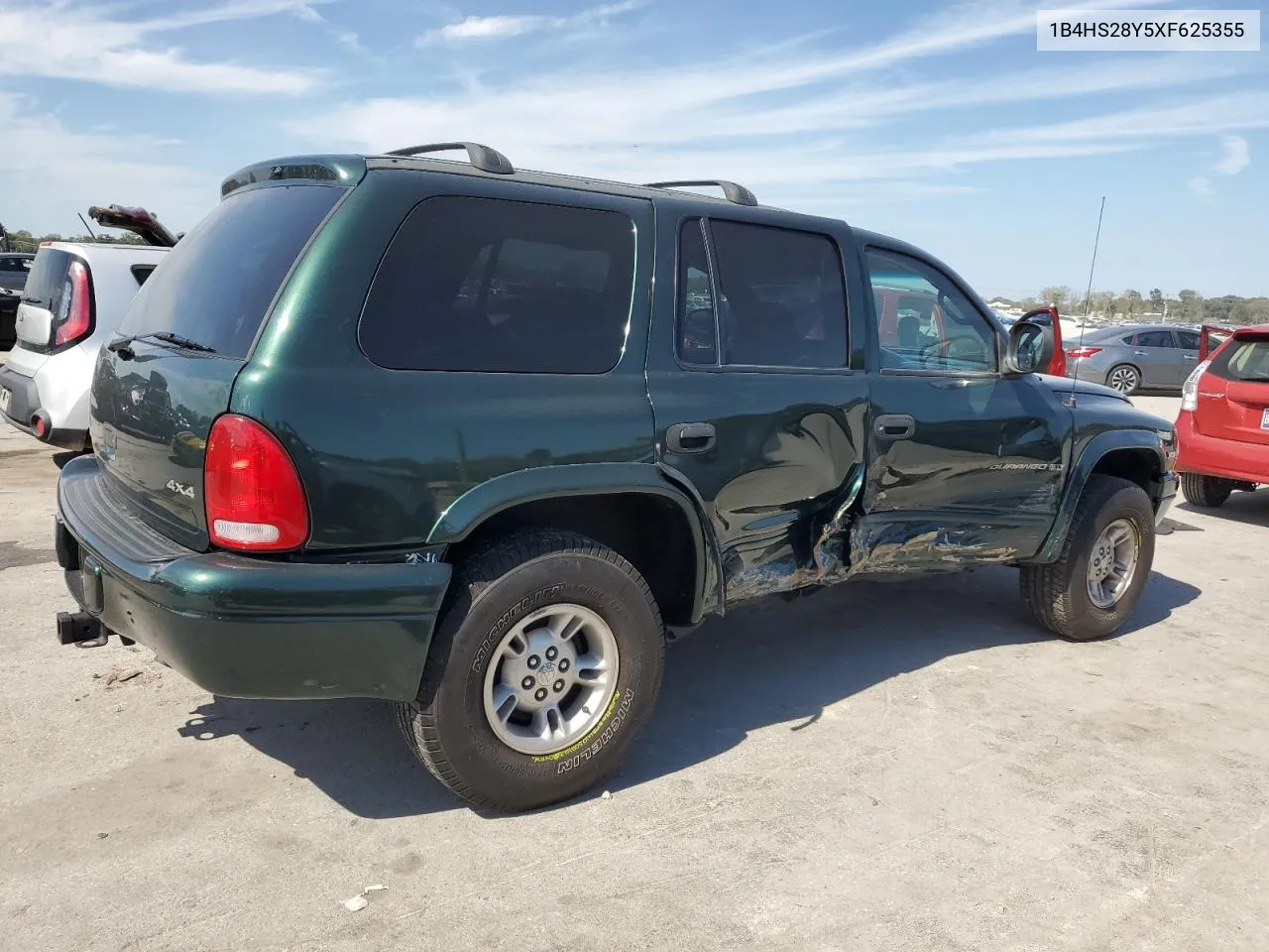 1999 Dodge Durango VIN: 1B4HS28Y5XF625355 Lot: 74016654