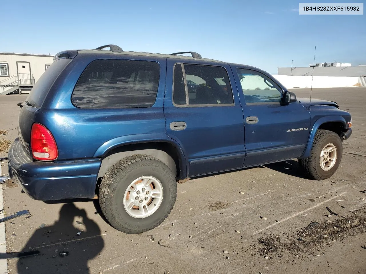 1999 Dodge Durango VIN: 1B4HS28ZXXF615932 Lot: 76087354