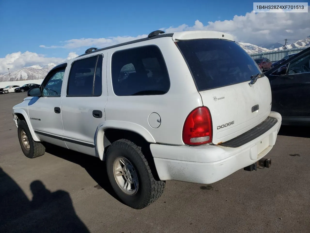 1999 Dodge Durango VIN: 1B4HS28Z4XF701513 Lot: 78533564