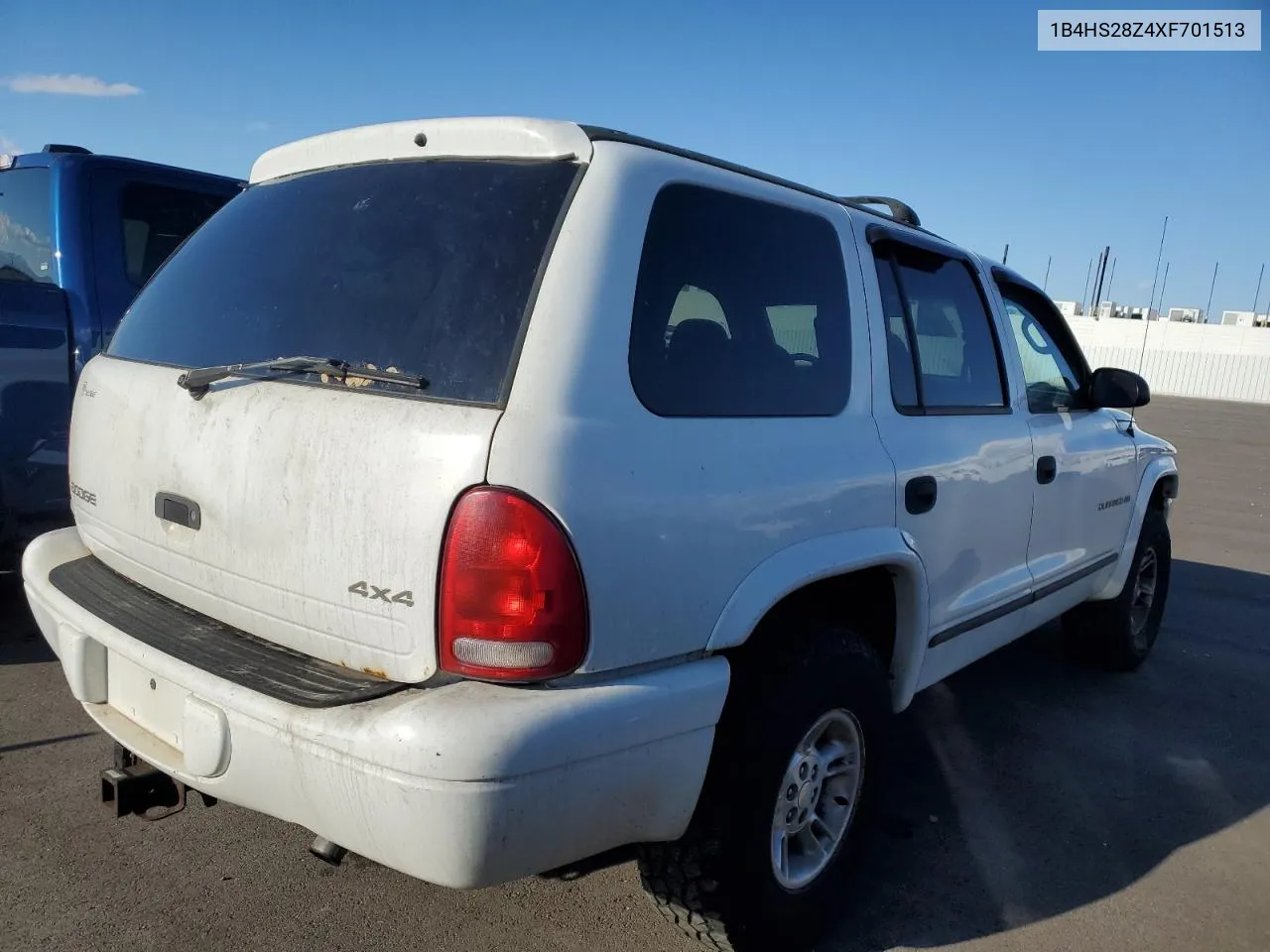 1999 Dodge Durango VIN: 1B4HS28Z4XF701513 Lot: 78533564