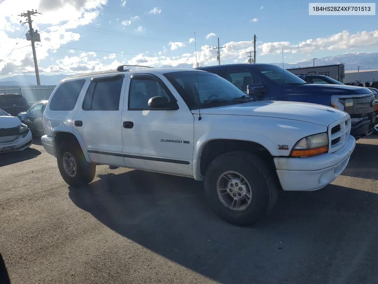 1999 Dodge Durango VIN: 1B4HS28Z4XF701513 Lot: 78533564