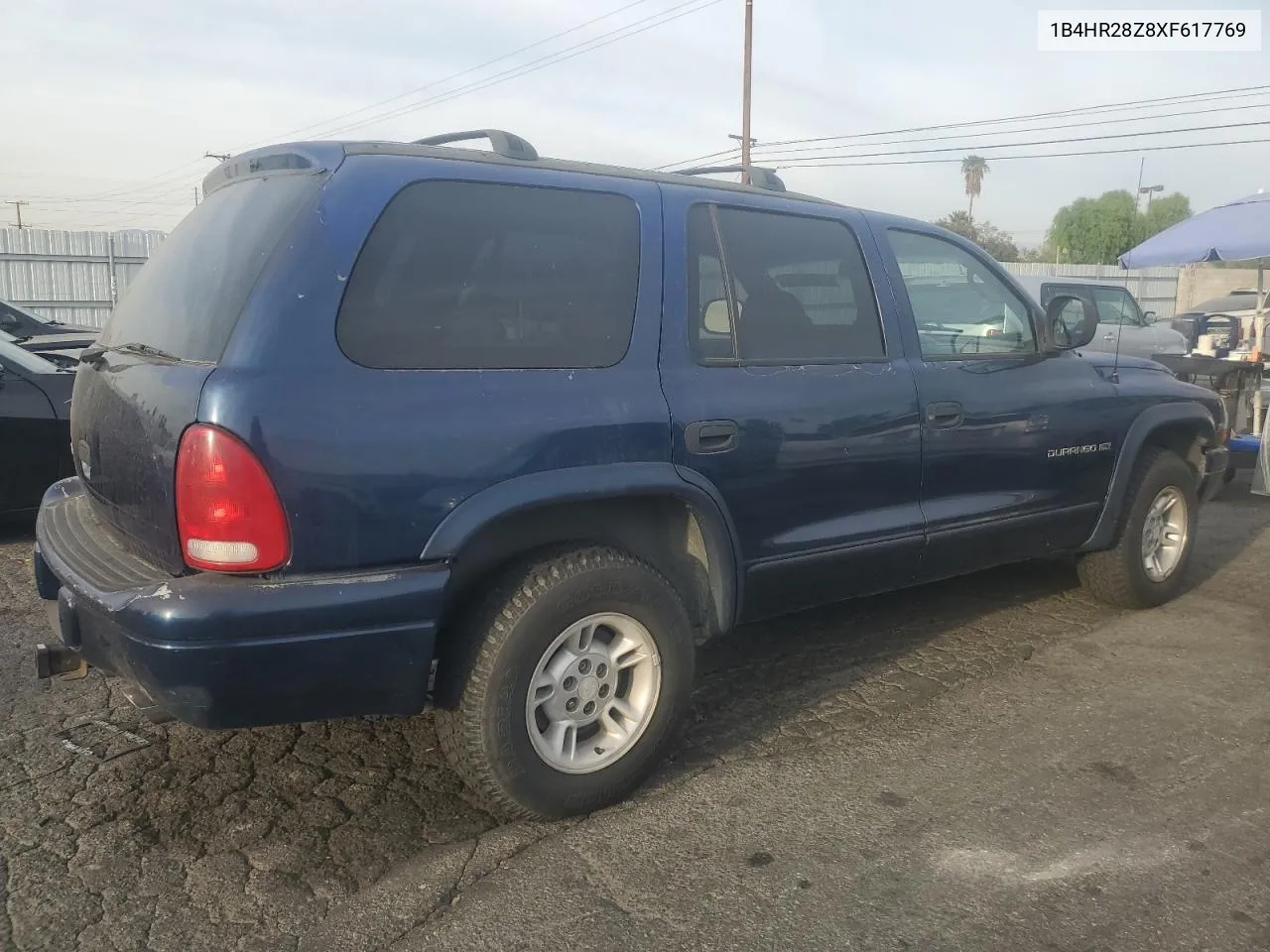 1999 Dodge Durango VIN: 1B4HR28Z8XF617769 Lot: 79356264