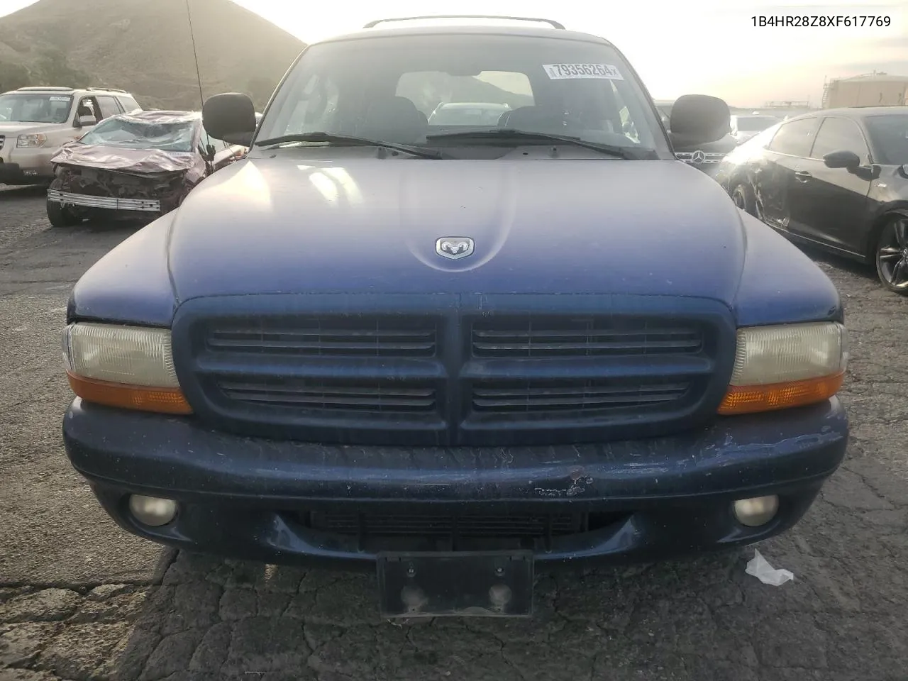 1999 Dodge Durango VIN: 1B4HR28Z8XF617769 Lot: 79356264