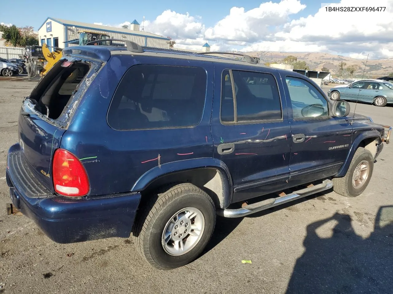 1999 Dodge Durango VIN: 1B4HS28ZXXF696477 Lot: 80995914