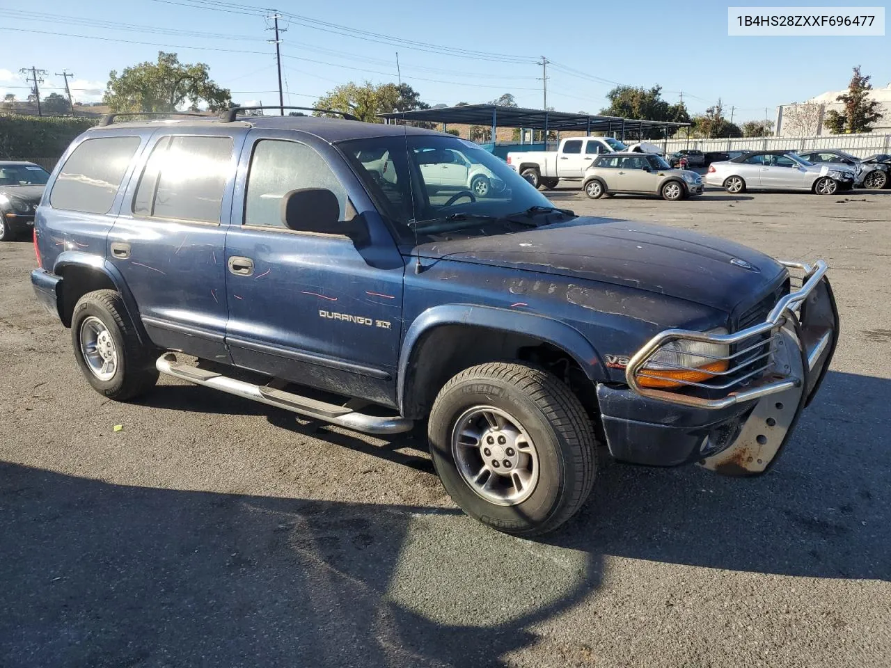 1999 Dodge Durango VIN: 1B4HS28ZXXF696477 Lot: 80995914