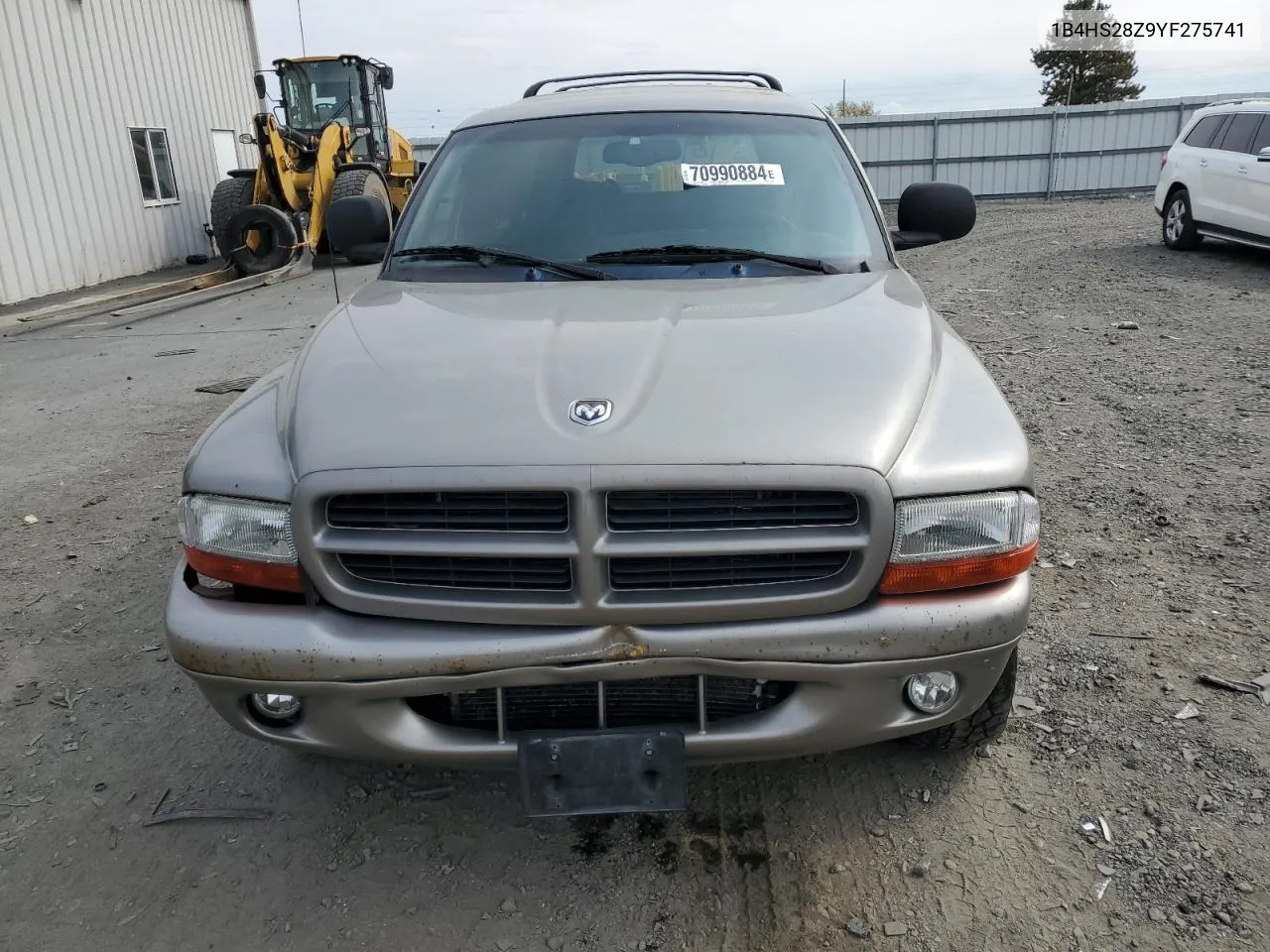 2000 Dodge Durango VIN: 1B4HS28Z9YF275741 Lot: 70990884