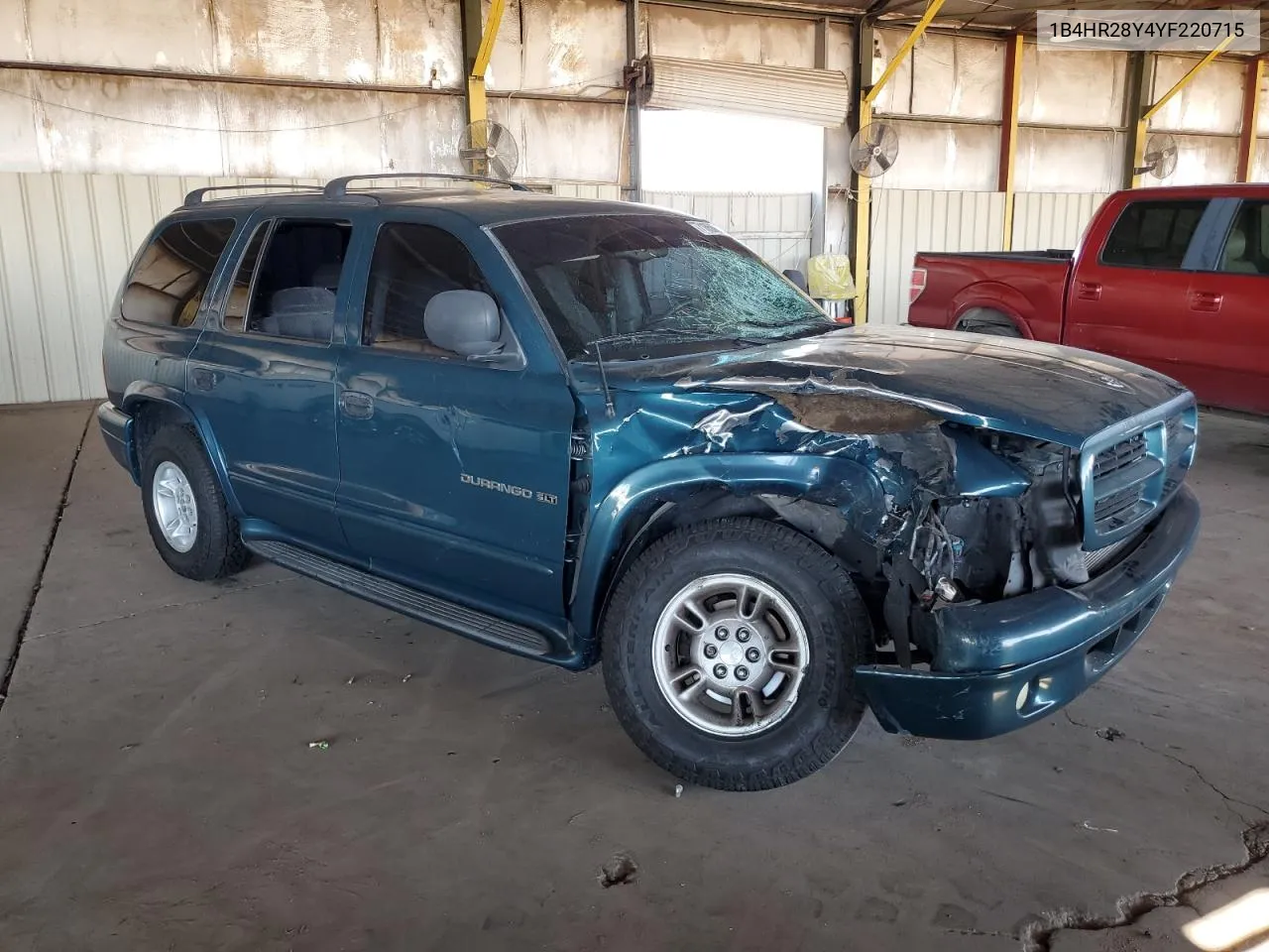 2000 Dodge Durango VIN: 1B4HR28Y4YF220715 Lot: 71850874