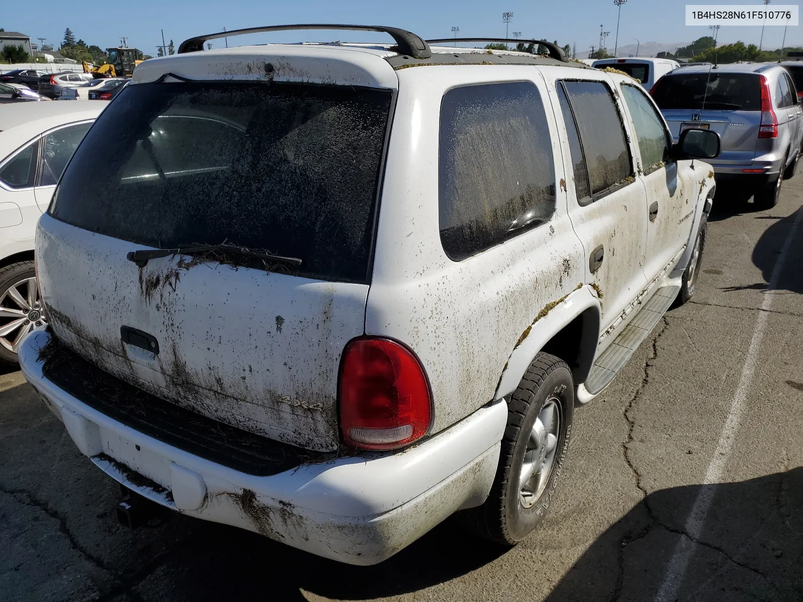 2001 Dodge Durango VIN: 1B4HS28N61F510776 Lot: 57352054