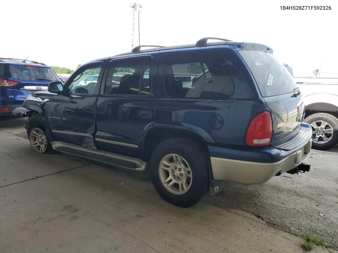 2001 Dodge Durango VIN: 1B4HS28Z71F592326 Lot: 65591464