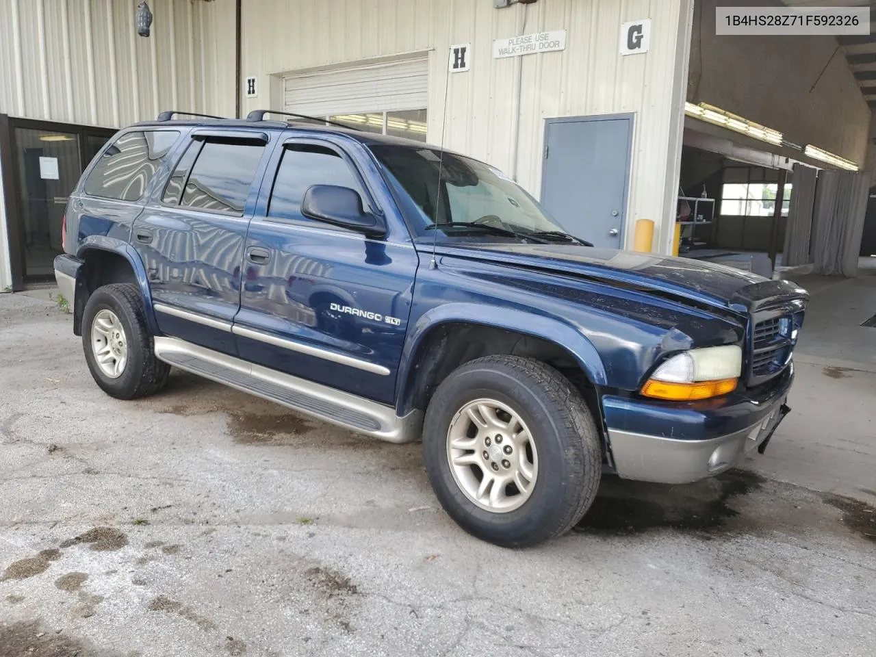 1B4HS28Z71F592326 2001 Dodge Durango