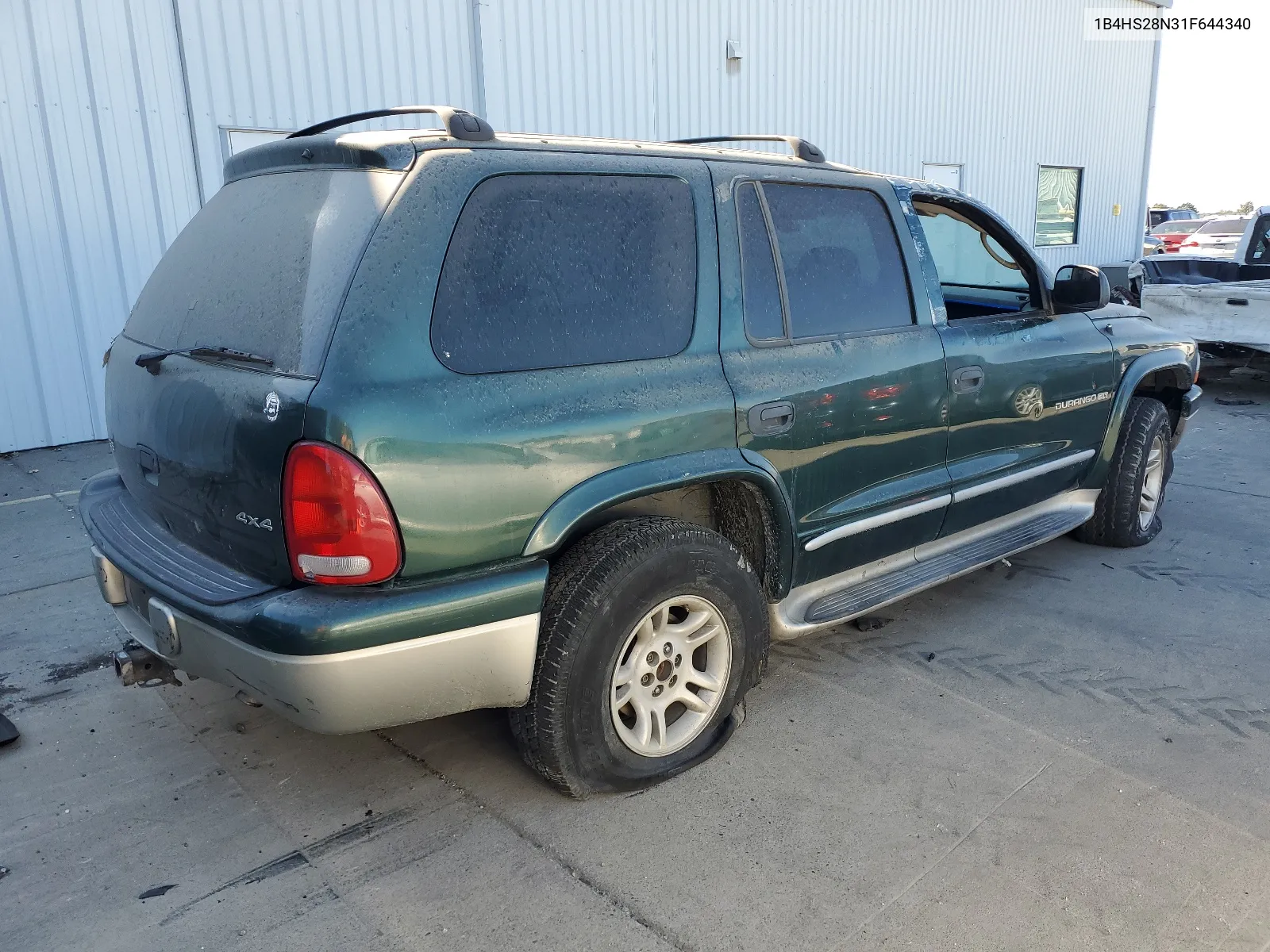 2001 Dodge Durango VIN: 1B4HS28N31F644340 Lot: 65932434