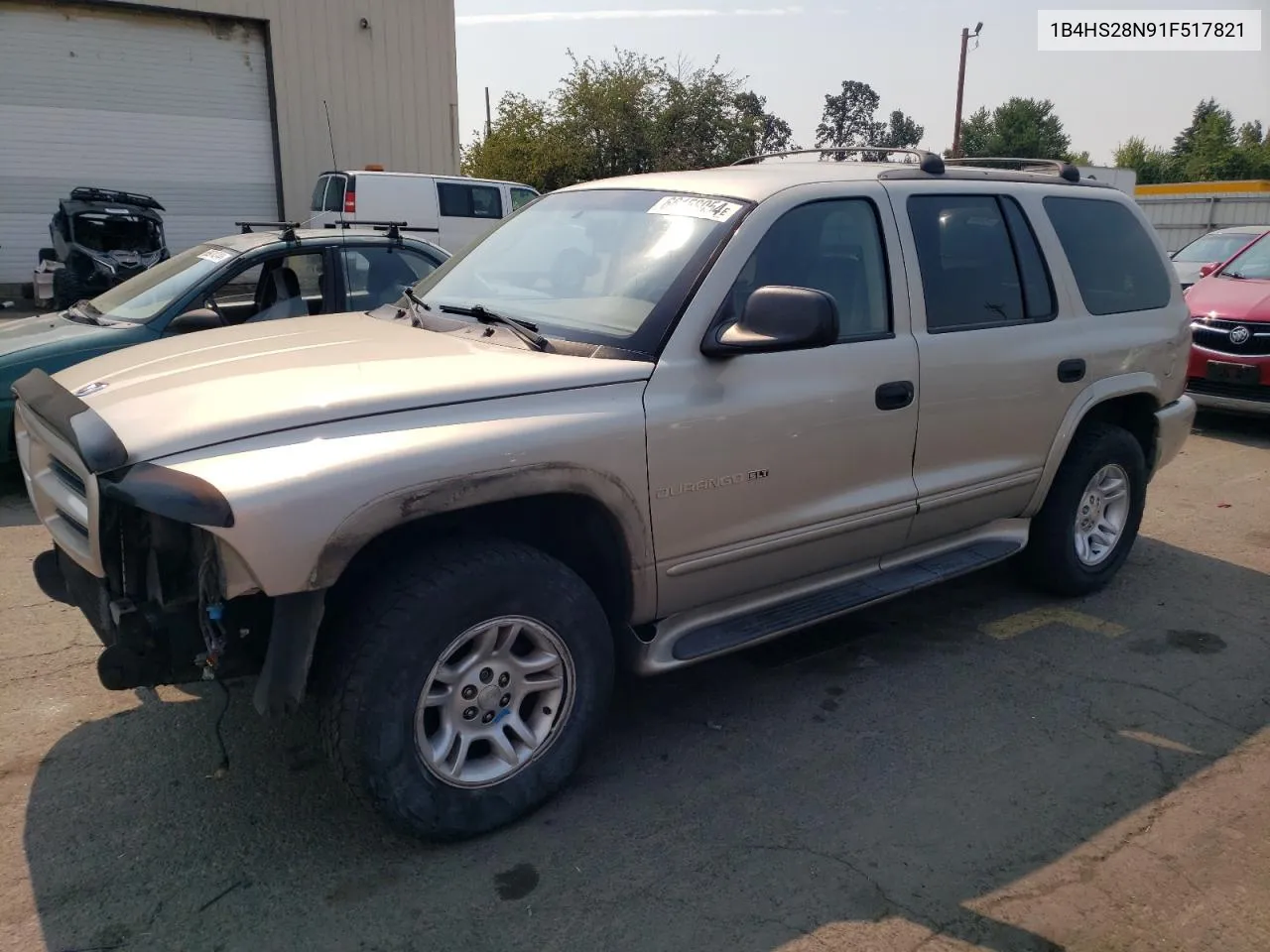 2001 Dodge Durango VIN: 1B4HS28N91F517821 Lot: 66158954