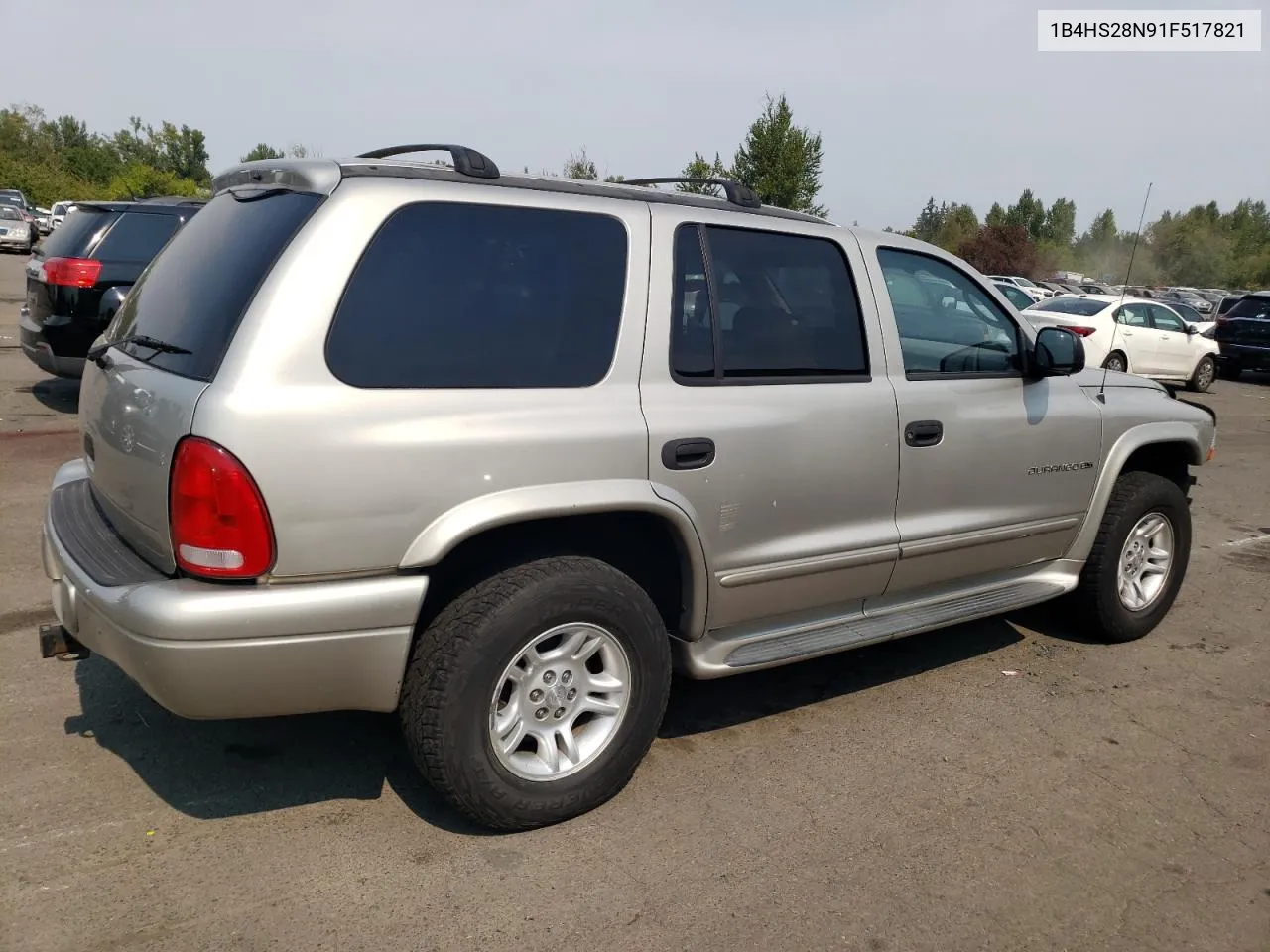 2001 Dodge Durango VIN: 1B4HS28N91F517821 Lot: 66158954