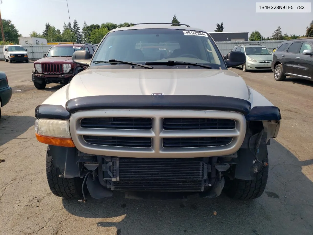 2001 Dodge Durango VIN: 1B4HS28N91F517821 Lot: 66158954