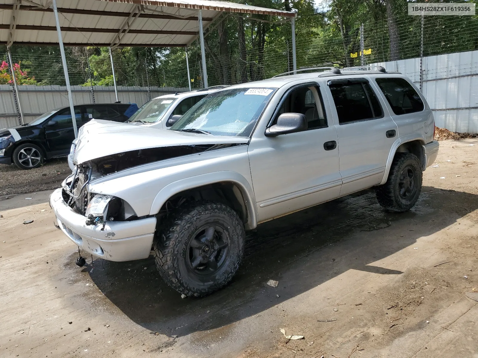 2001 Dodge Durango VIN: 1B4HS28ZX1F619356 Lot: 68324064