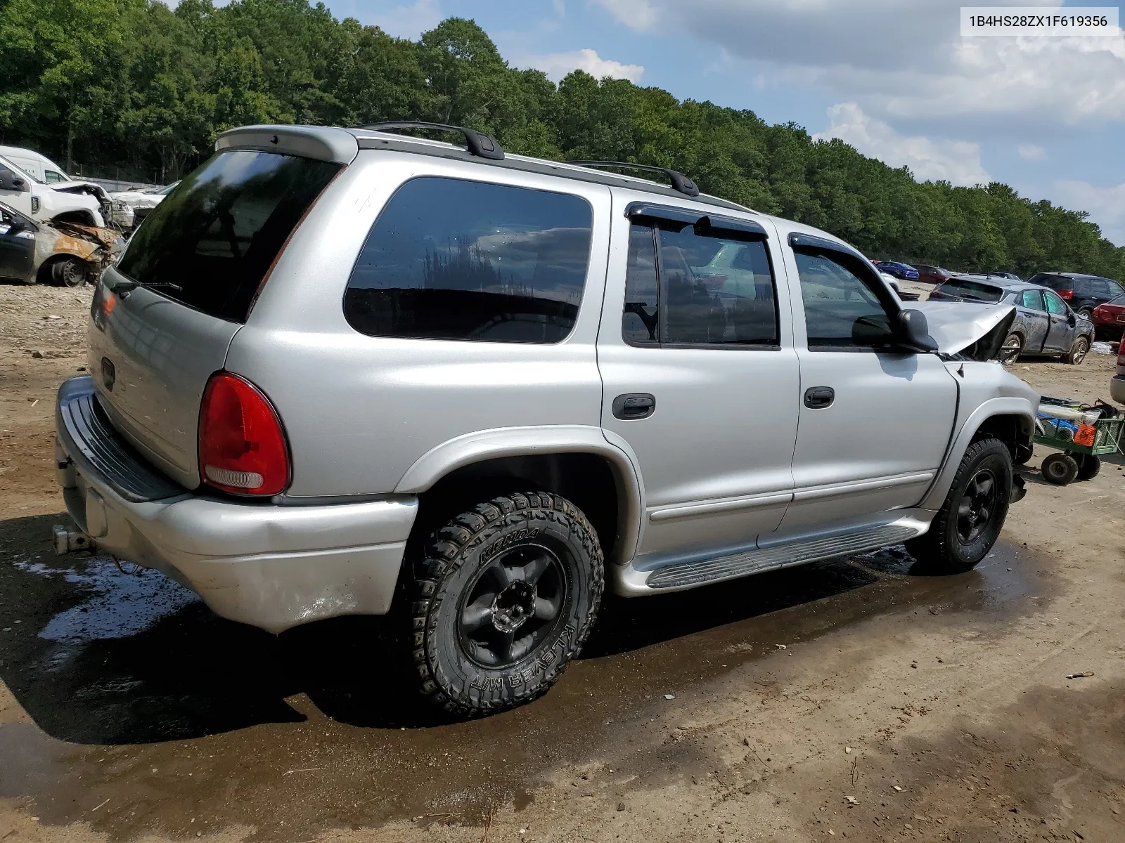 2001 Dodge Durango VIN: 1B4HS28ZX1F619356 Lot: 68324064