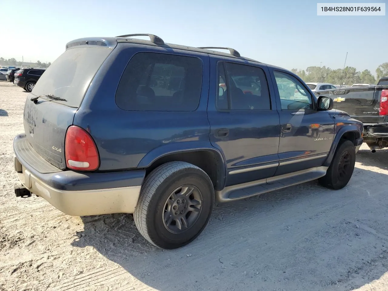 2001 Dodge Durango VIN: 1B4HS28N01F639564 Lot: 76092184