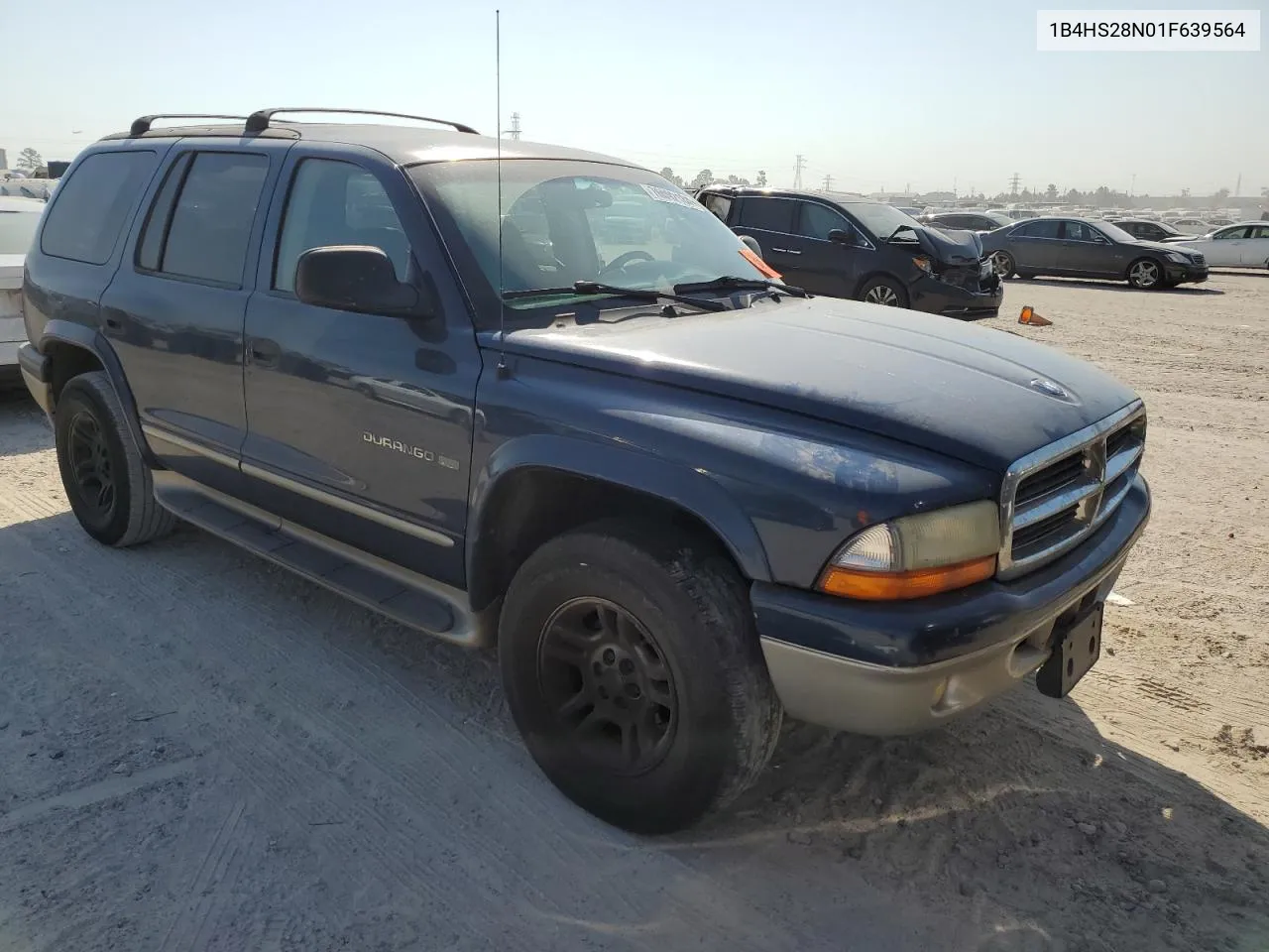 2001 Dodge Durango VIN: 1B4HS28N01F639564 Lot: 76092184