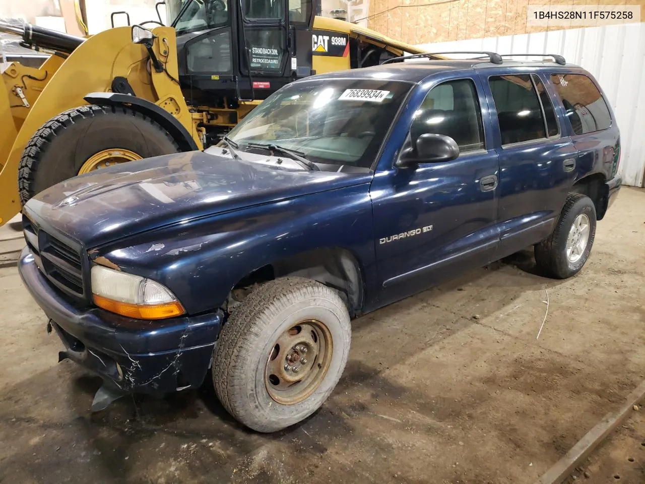 2001 Dodge Durango VIN: 1B4HS28N11F575258 Lot: 76839934