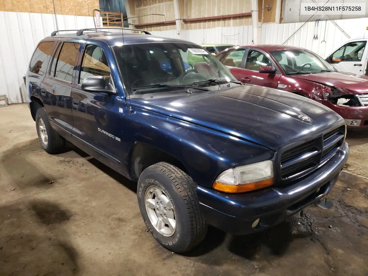 2001 Dodge Durango VIN: 1B4HS28N11F575258 Lot: 76839934