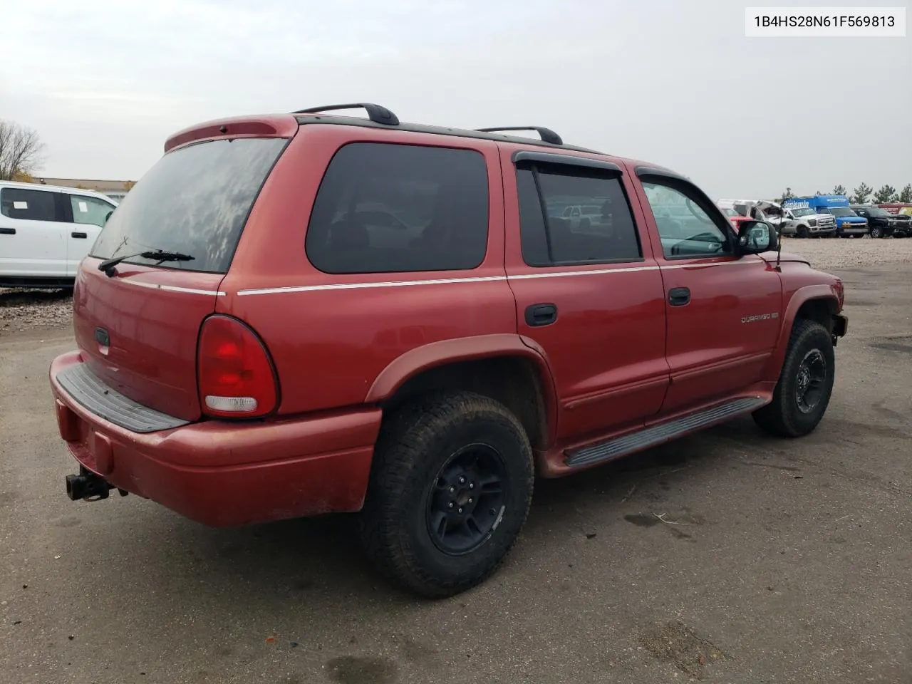 2001 Dodge Durango VIN: 1B4HS28N61F569813 Lot: 77758874