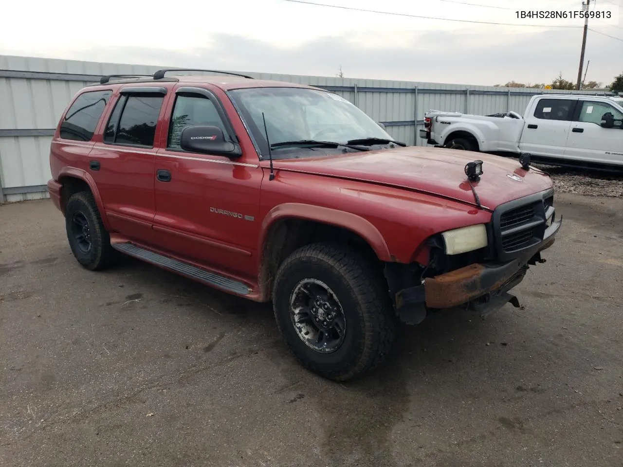 2001 Dodge Durango VIN: 1B4HS28N61F569813 Lot: 77758874