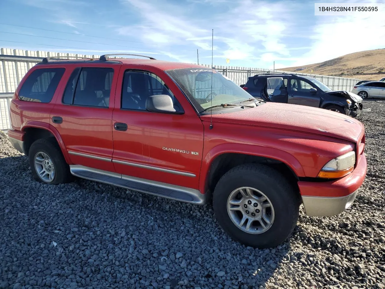 2001 Dodge Durango VIN: 1B4HS28N41F550595 Lot: 79767424