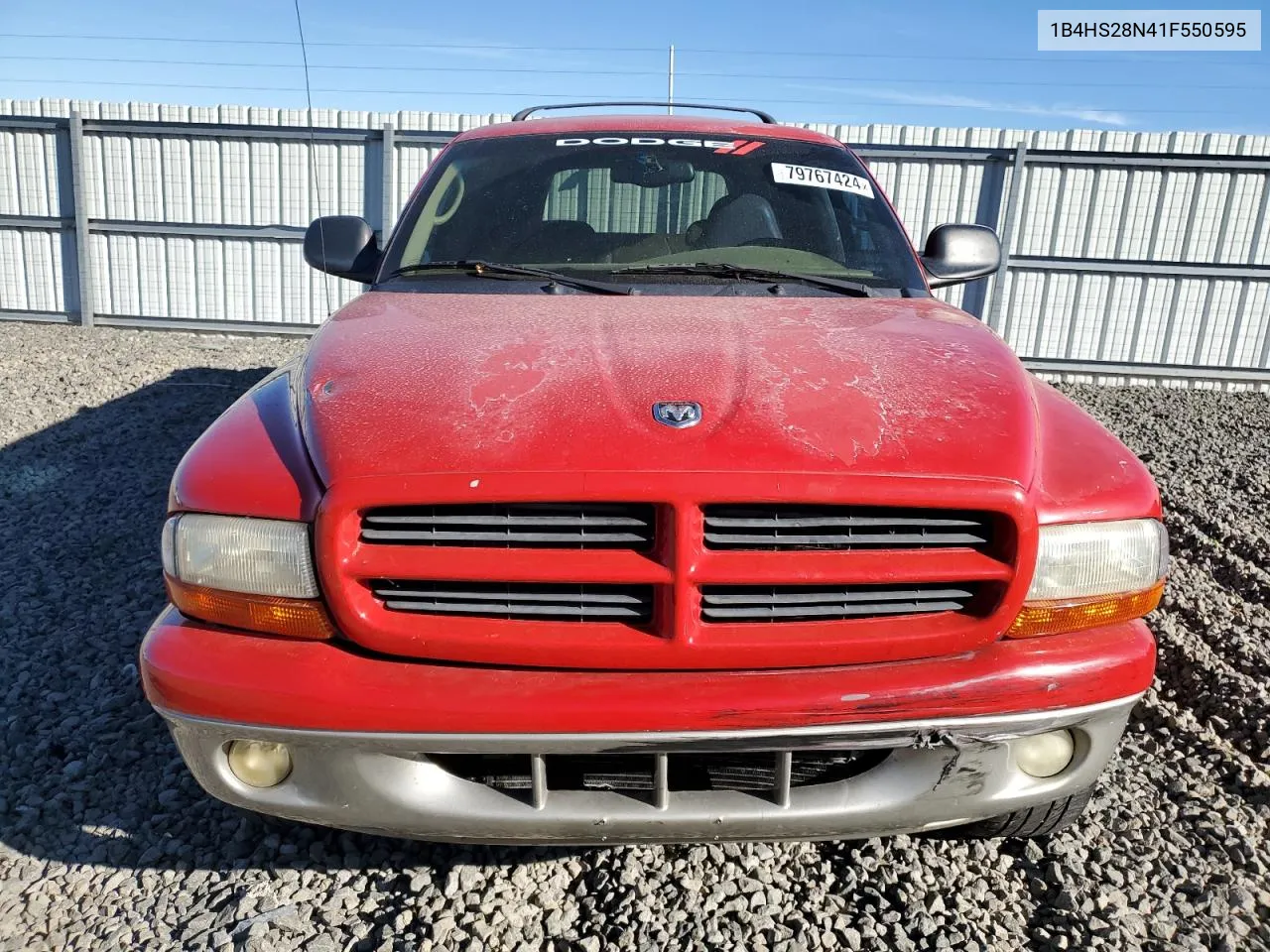 2001 Dodge Durango VIN: 1B4HS28N41F550595 Lot: 79767424