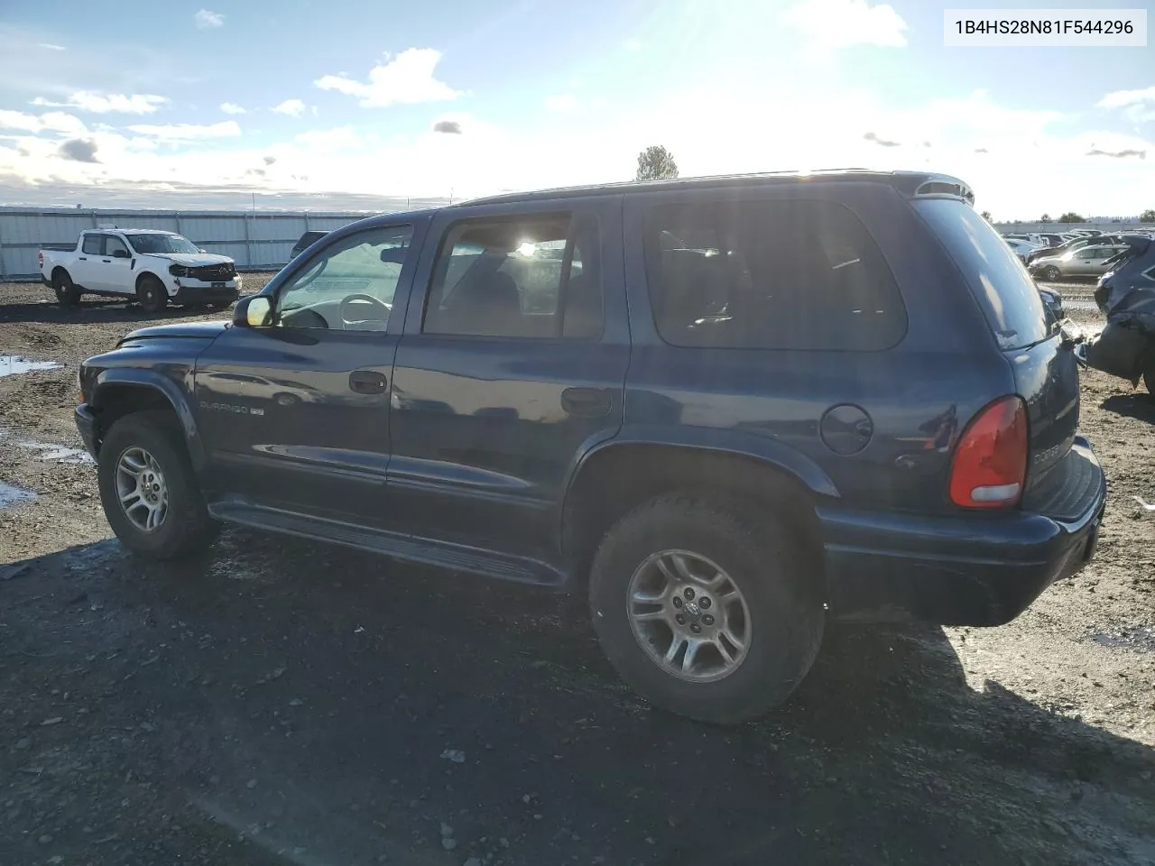 2001 Dodge Durango VIN: 1B4HS28N81F544296 Lot: 79909494