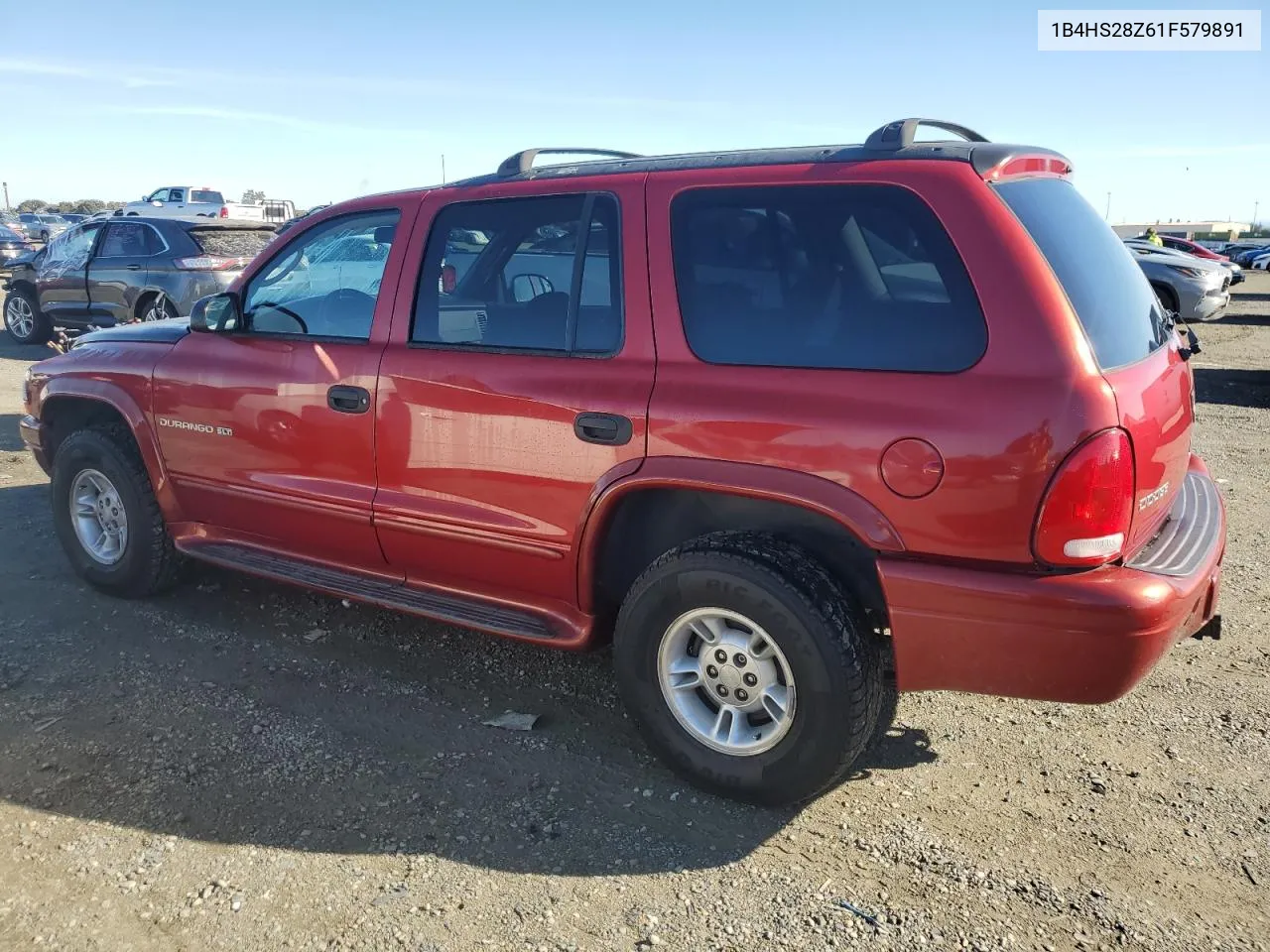 2001 Dodge Durango VIN: 1B4HS28Z61F579891 Lot: 80510284