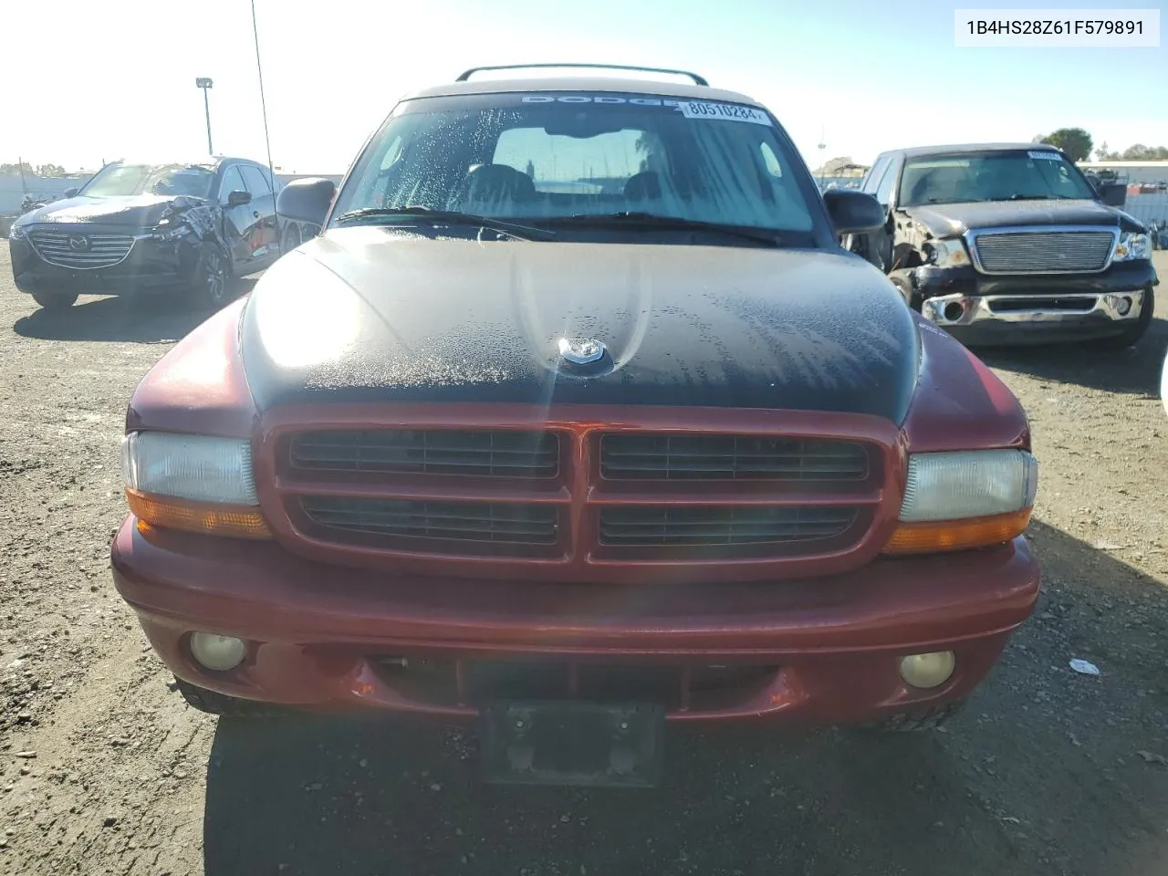 2001 Dodge Durango VIN: 1B4HS28Z61F579891 Lot: 80510284