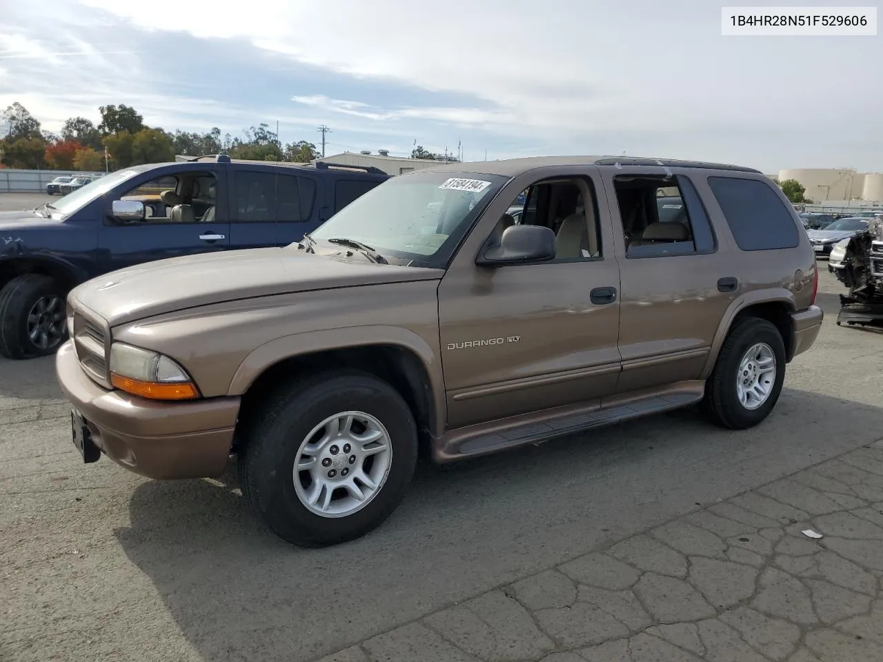 2001 Dodge Durango VIN: 1B4HR28N51F529606 Lot: 81584194