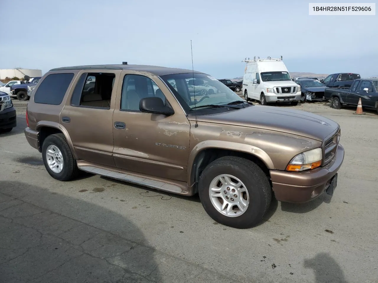 2001 Dodge Durango VIN: 1B4HR28N51F529606 Lot: 81584194