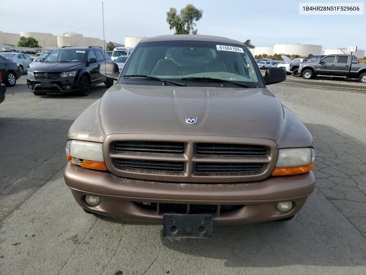 2001 Dodge Durango VIN: 1B4HR28N51F529606 Lot: 81584194