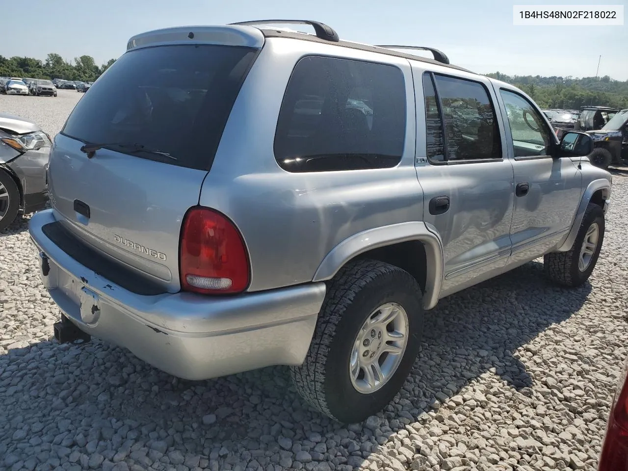 2002 Dodge Durango Slt VIN: 1B4HS48N02F218022 Lot: 68361064