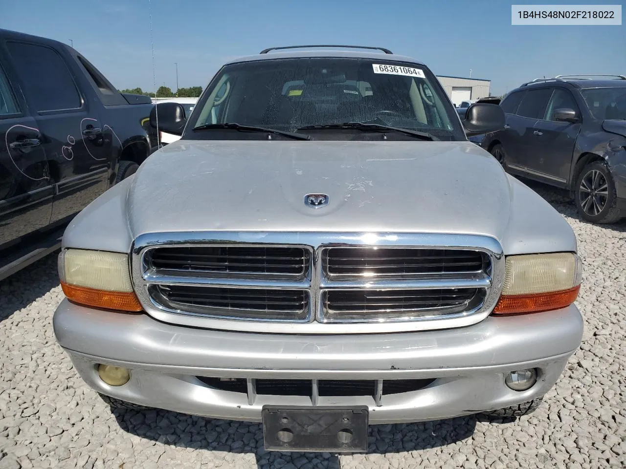 2002 Dodge Durango Slt VIN: 1B4HS48N02F218022 Lot: 68361064