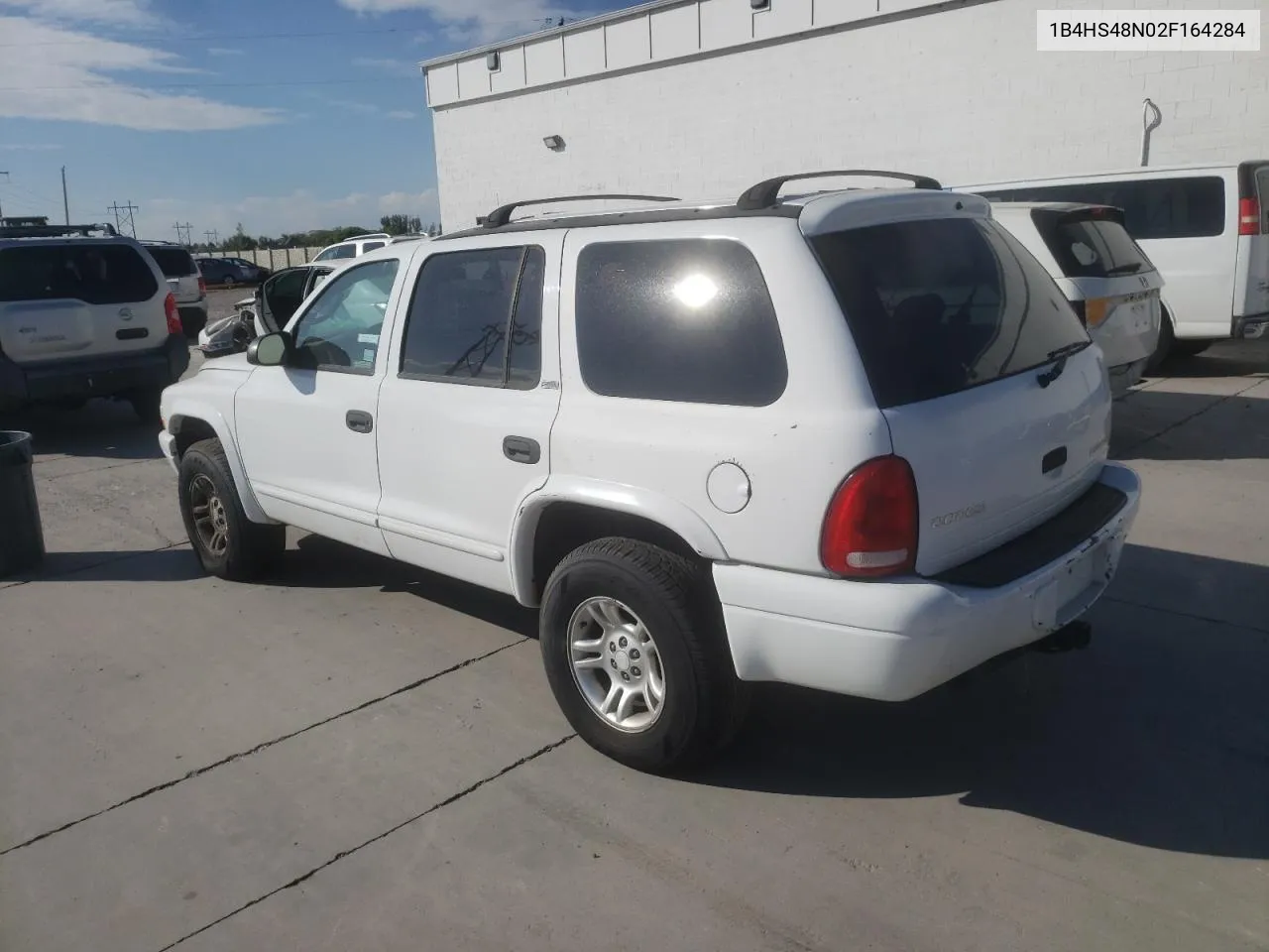 2002 Dodge Durango Slt VIN: 1B4HS48N02F164284 Lot: 70647784