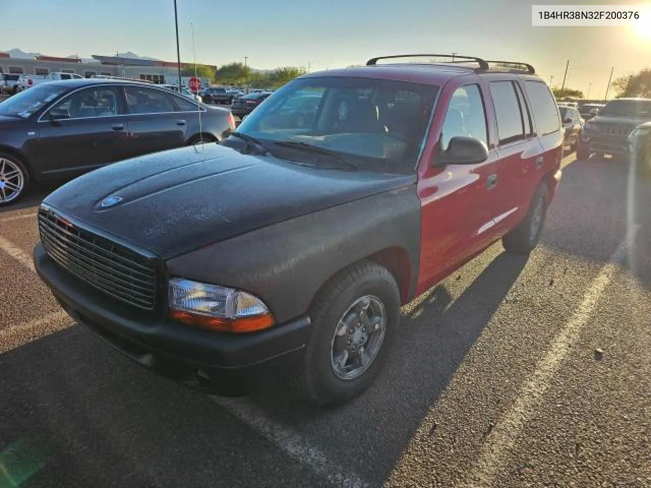 2002 Dodge Durango Sport VIN: 1B4HR38N32F200376 Lot: 73259904