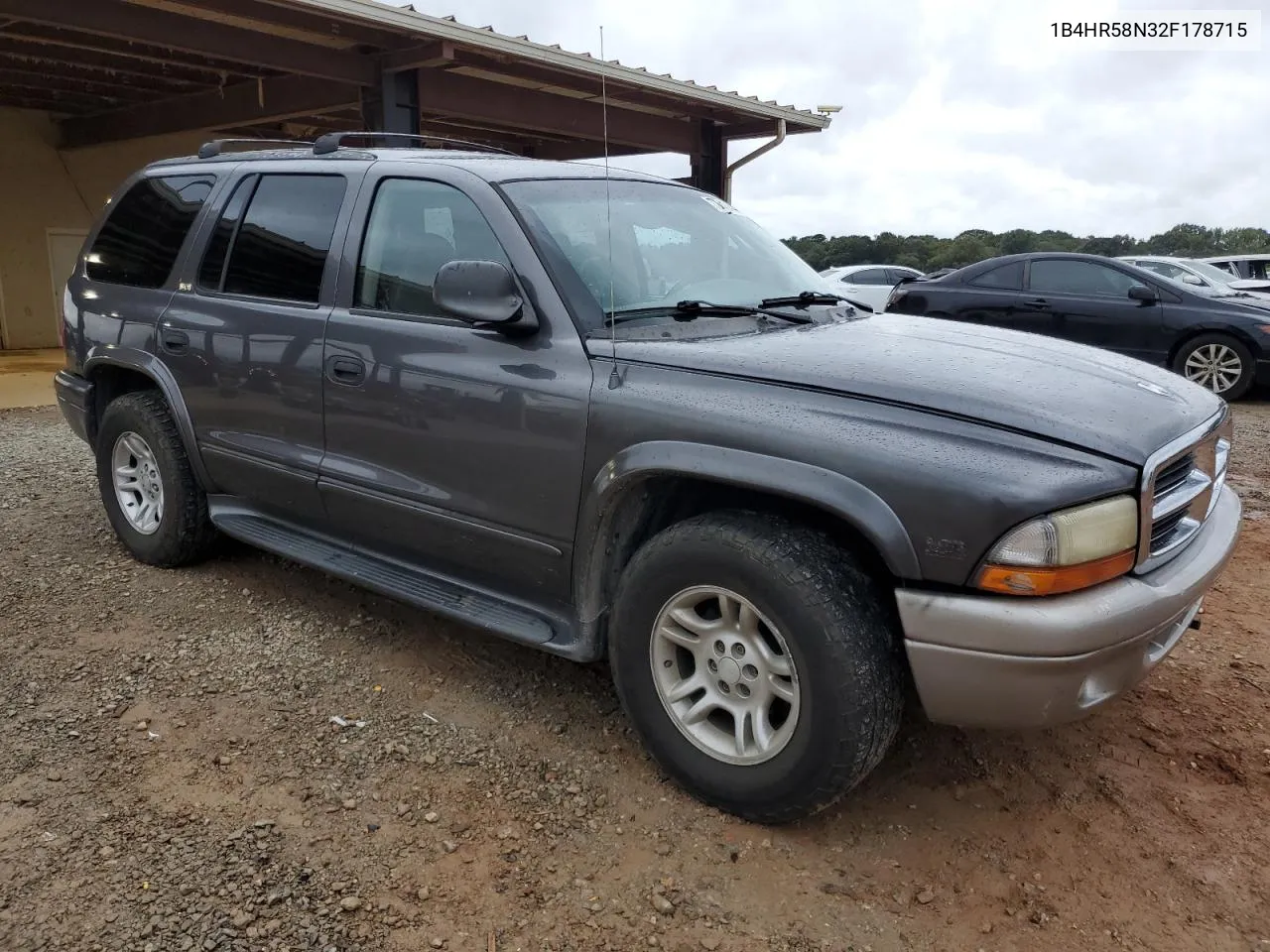 2002 Dodge Durango Slt Plus VIN: 1B4HR58N32F178715 Lot: 73343444