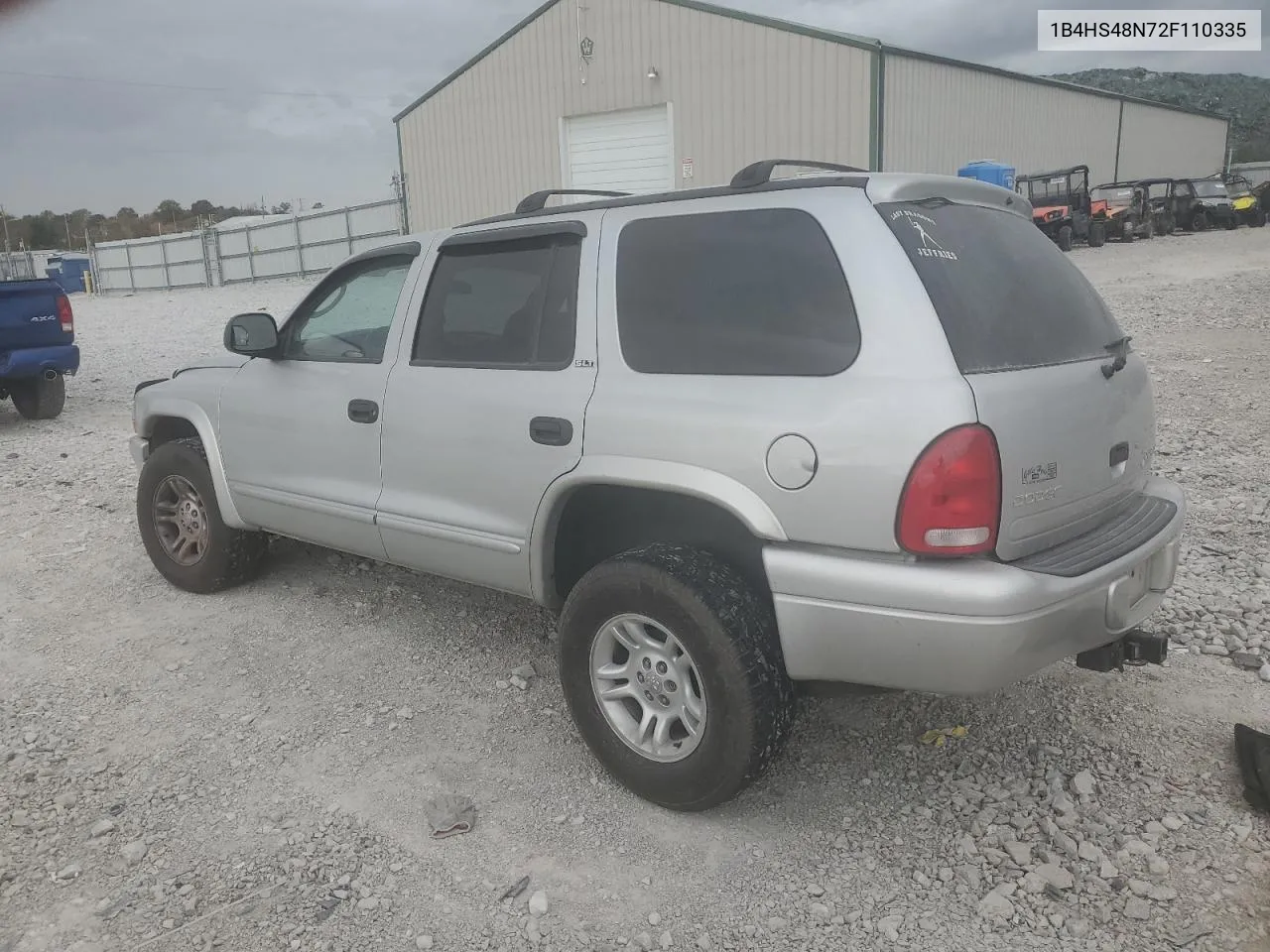 1B4HS48N72F110335 2002 Dodge Durango Slt